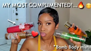 MY MOST COMPLIMENTED BODY MISTS | Bath and Body Works Most complimented | Victoria's Secret