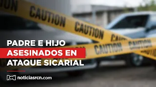 Padre e hijo fueron asesinados en ataque sicarial reportado en Usaquén