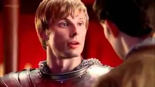 Arthur proposes to Merlin