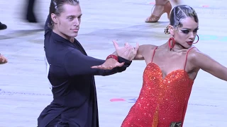 Umberto Gaudino - Louise Heise DEN | Rumba | WDSF World Championship Latin 2018 | DanceSport.Ru