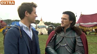 'Extra' Hangs Out on the Set of 'Dracula Untold'