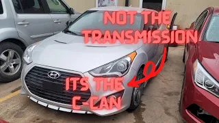 2014 Hyundai Veloster Lost Communication With TCM