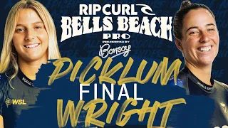 Molly Picklum vs Tyler Wright | Rip Curl Pro Bells Beach - FINAL Heat Replay