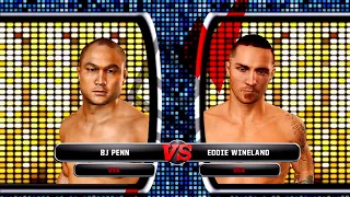 UFC Undisputed 3 Gameplay Eddie Wineland vs BJ Penn (Pride)