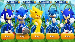 Sonic Dash - Sonic vs Movie Sonic vs Movie Super Sonic defeat All Bosses Zazz Eggman - Run Gameplay