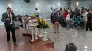 Coros de Fuego se derramó el poder de Dios en su pueblo Hermano Germán Recinos