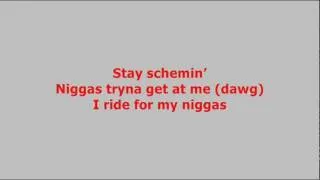 Rick Ross - Stay Schemin' [feat. Drake & French Montana] (Lyrics)