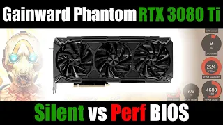 Gainward RTX 3080 Ti Phantom GS | Silent vs Performance BIOS