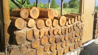 CORDWOOD  Мой дом из ГЛИНОЧУРКИ,  начало) обзор поместья)