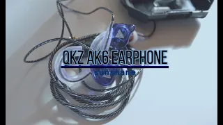 unboxing | QKZ AK6 IEM (In-Ear Monitor) | review | sunshane