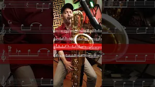 Bari Sax Solo on Kelly Clarkson's Underneath the Tree