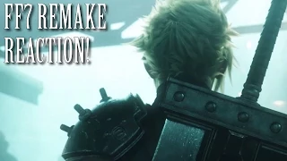 Final Fantasy VII Remake Live Reaction! - E3 2015