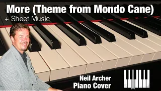 More (Theme from Mondo Cane) - Piano Cover - Bossa Nova Style + Sheet Music