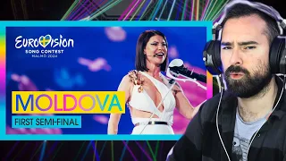 Vocal Coach Reacts to Natalia Barbu - In The Middle LIVE Moldova 1st Semi-Final Eurovision 2024