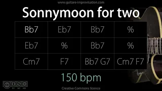 Sonnymoon For Two  (Jazz/Swing feel) 150 bpm : Backing Track