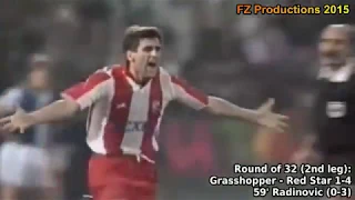 1990-1991 European Cup: Red Star Belgrade All Goals (Road to Victory)