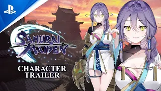 Samurai Maiden   Hagane Character Trailer ｜ PS5 & PS4 Games