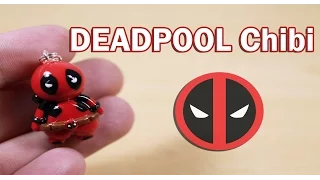How to Make a Chibi Deadpool Charm - Polymer Clay Tutorial
