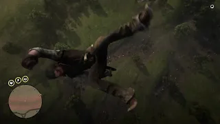 RED DEAD REDEMPTION 2 CART LAUNCH GLITCH RAGDOLLS