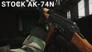 STOCK AK-74N SOLO PVP ON CUSTOMS - Escape From Tarkov