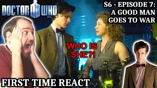 FIRST TIME WATCHING Doctor Who | Season 6 Episode 7: A Good Man Goes to War REACTION