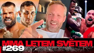 MMA LETEM SVĚTEM #269 | 2X A DOST- ŠTVANICE KONČÍ NABITÁ TOP DUELY, NGANNU VS FURY, VOLK JE KRAL, QA