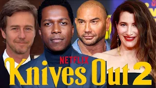 Knives Out 2 CRAZY Castings & Netflix Sequel Deal! Dave Bautista! Kathryn Hahn! Edward Norton! More!