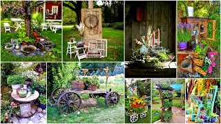 195 Latest Rustic Garden Decorating Ideas You will definitely Love!