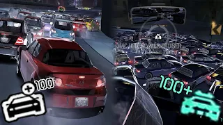 Can I beat Nfs Carbon with 100 cars and 100+ cops? | zolika Carbon Limit Adjuster