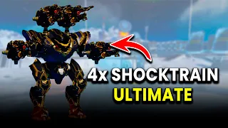 War Robots | ¿Mejores armas ultimate? Spectre con Ultimate Shocktrain en Campeón - Pinceladas