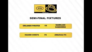 who is going to the final of the MTN 8 between Kaizer Chiefs, Amazulu, Sundowns and Orlando Pirates.