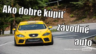 Zo života pretekára - Ako kúpiť závodné auto