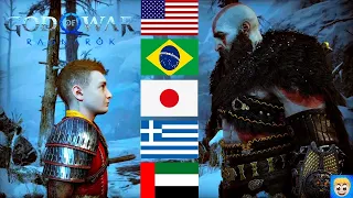 KRATOS FALANDO VÁRIOS IDIOMAS! - GOD OF WAR RAGNAROK