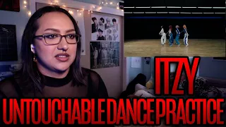 ITZY "UNTOUCHABLE" Dance Practice Reaction