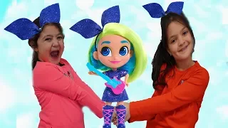 Masal and Öykü pretend play Hairdorables Surprise Dolls Blind Bags! Fun Kids Video