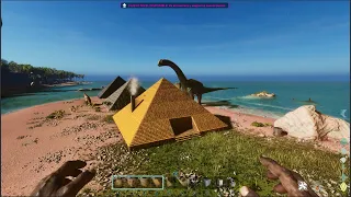ARK: SURVIVAL ASCENDED! BEST PYRAMID 8X8 BUILD !!!!