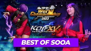 Best of Sooa | SNK World Championship 2023 | KOF XV Highlights