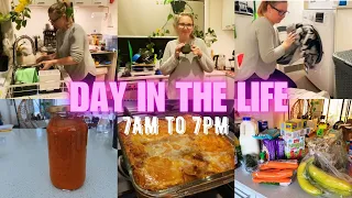 Full Day In The Life Mom of 3 Vlog. Aldi haul, Cleaning, Cooking.