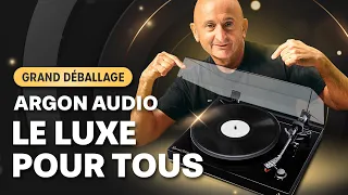 Platine vinyle Argon Audio TT4 Special Edition - Le Grand Déballage avec PP Garcia