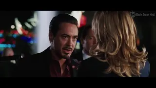 Iron Man   2008   Tony Stark meet Christine Everhart Mast Clips  Hindi