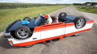 Mechanic Constructs Drivable "Upside Down Truck"