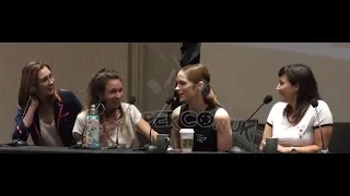 Melanie & Emily panel and 2nd WayHaught panel - EarperConUK 2018