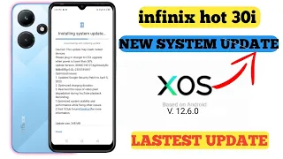 how to system update in infinix hot 30i| infinix system update|