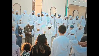 Emirati and Arab traditional dance in Hatta, Dubai, UAE