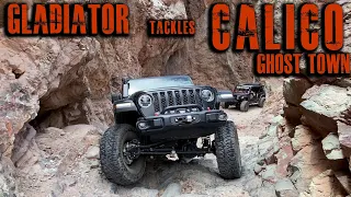 Jeep Gladiator Test #2 - Rock Trails @ Calico Ghost Town, CA