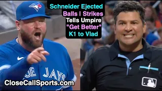 E86 - Toronto Manager John Schneider Tells Umpire Charlie Ramos "Get Better" After Being Ejected