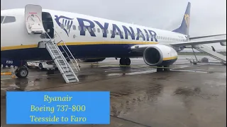 Trip Report!! Ryanair Boeing 737-800 - Teesside (MME) to Faro (FAO) - August 2023