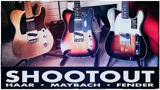 Telecaster shootout | Haar • Maybach • Fender