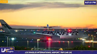 LIVE @Los Angeles International Airport | LAX Plane Spotting