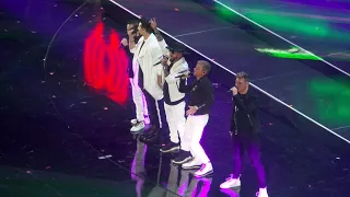 [Fancam] Backstreet Boys Intro + Everybody (at 0:59) at iHeartRadio Concert in Las Vegas 20190920